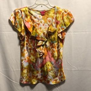 Flowing Satiny Smooth Blouse